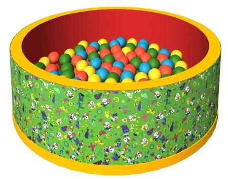 Сухой бассейн с шариками купить можно у нас, недорогая цена в интернет магазине вас порадует