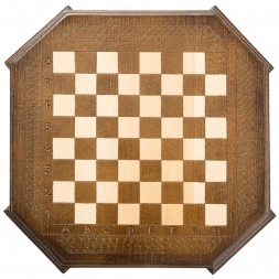 Шахматы восьмиугольные 30, Haleyan, фото 2