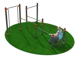 Спортивный комплекс, адаптированный для инвалидов-колясочников СВС-128, фото 1