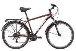 Велосипед Stark'17 Holiday 26.3 V коричнево-серебристый 18&quot;