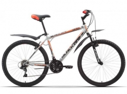 Велосипед Black One Onix серебристо-оранжевый 16&quot;