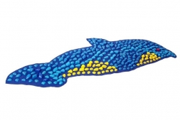 Коврик массажный с цветными камнями Дельфин, фото 1