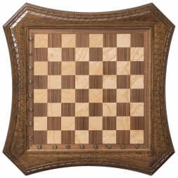 Шахматы резные восьмиугольные в ларце 50, Haleyan, фото 2