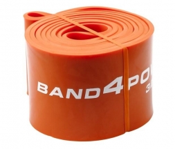 Оранжевая резиновая петля Band ширина 83 мм﻿, нагрузка 32-80 кг, фото 1