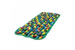 Коврик-дорожка массажный с цветными камнями (100x40 см), фото 1