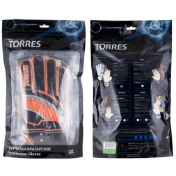 Перчатки вратарские тренировочные &quot;TORRES Club&quot;, размер 10, фото 2