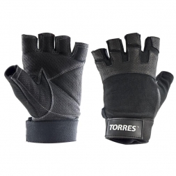 Перчатки для занятий спортом &quot;TORRES&quot;, размер L, нейлон, нат. кожа, фото 1