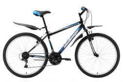 Велосипед Challenger Agent Lux черно-синий 18''