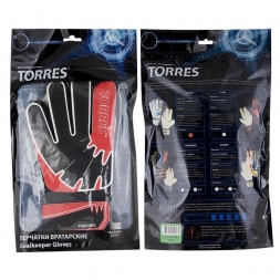 Перчатки вратарские тренировочные &quot;TORRES Training&quot;, размер 8, фото 2
