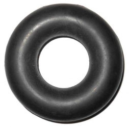 Эспандер кольцо нагрузка 55-60кг d-77мм гладкий Черный