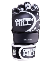 Перчатки для MMA-0057, к/з, черные, фото 1
