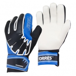 Перчатки вратарские тренировочные &quot;TORRES Training&quot;, размер 8, сине-белый, фото 1