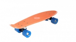 Скейт пластиковый 22х6&quot;, оранжевый, фото 1