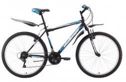 Велосипед Challenger Agent черно-синий 18''