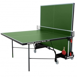 Всепогодный Теннисный стол Donic Outdoor Roller 400 зеленый, фото 2