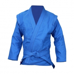 Куртка самбо синяя (550г/м2, р.130), фото 1