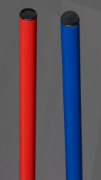 Шест для дриблинга 1,6 м. цветной, фото 1