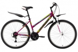 Велосипед Challenger Alpina Lux розово-зеленый 16&quot;
