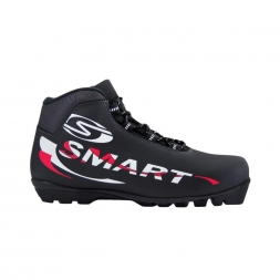Ботинки лыжные NNN Smart 357, синт. кожа, черные