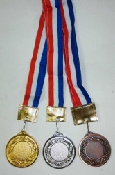 Медаль (без места) d-53мм бронза