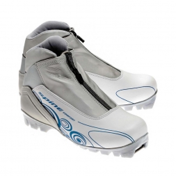 Ботинки лыжные NNN Comfort 83/4, синт. кожа, белые, фото 2