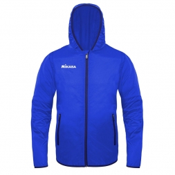 Куртка-ветровка унисекс &quot;MIKASA&quot;, арт. MT911-0100-M, р. M, 100% нейлон, ярко-синий