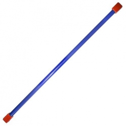 Палка гимнастическая (бодибар), арт.MR-B05, вес 5кг, дл. 120 см,  стальная труба, синий