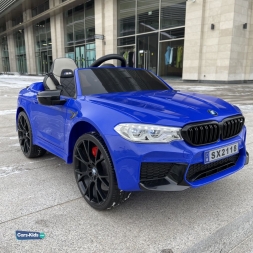 Электромобиль BMW M5 Competition SX2118 синий, фото 1