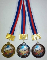 Медаль *НИКА d-65мм 2 место (серебро)