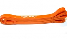 Латексная петля для фитнеса 2080 (13 мм) оранжевая 3-16 кг, фото 2