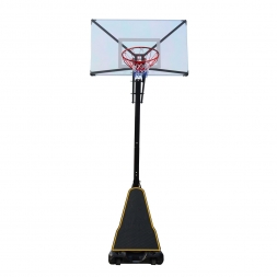 Баскетбольная мобильная стойка DFC STAND54T 136x80см (поликарбонат), фото 2