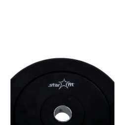 Диск обрезиненный BB-202 0,5 кг, d=26 мм, черный, фото 2