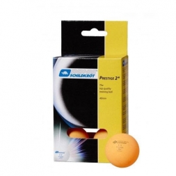 Мячики для настольного тенниса DONIC PRESTIGE 2, 6 шт, оранжевый, фото 1