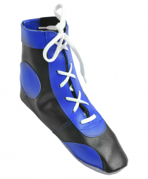 Обувь для самбо П кожа, синяя