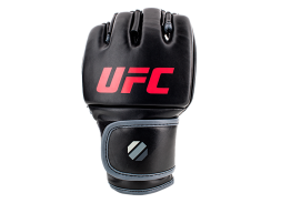 (UFC Перчатки MMA для грэпплинга 5 унций чёрные S/M), фото 1