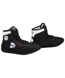 Обувь для борьбы GWB-3052/GWB-3055, черная/белая, фото 1