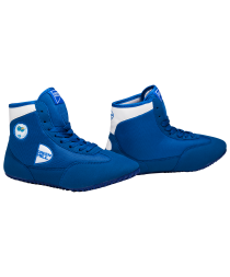 Обувь для борьбы GWB-3052/GWB-3055, синяя/белая, фото 1