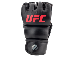 (UFC Перчатки MMA для грэпплинга 7 унций чёрные S/M), фото 1