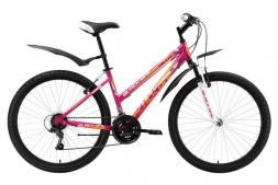 Велосипед Black One Alta Alloy розово-белый 14,5''