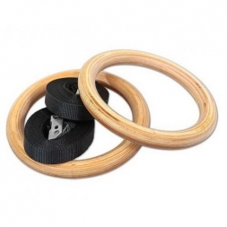 Гимнастические кольца Proxima деревянные PGR-2403WD  , фото 1