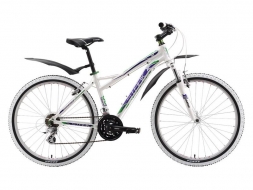 Велосипед Stark'16 Antares V-brake бело-фиолетовый 16&quot;