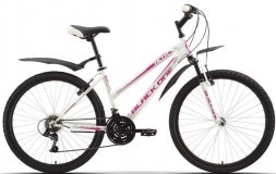 Велосипед Black One Alta Alloy розово-белый 18''