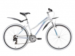 Велосипед Stark'16 Chaser Lady серебристо-синий 16&quot;