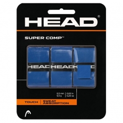 Овергрип Head Super Comp, 0,5 мм, 3 шт, синий