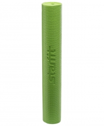 Коврик для йоги FM-101, PVC, 173x61x0,8 см, зеленый, фото 2