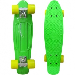 Скейтборд круизер Ecobalance 22&quot; зеленый пластиковый 