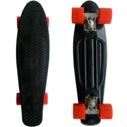 Скейтборд круизер Ecobalance 22&quot; черный пластиковый 