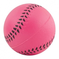 Мяч-мини  &quot;Спорт&quot;, бейсбол, диам.7,5 см, розово-черный