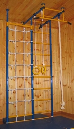 Детский спортивный комплекс Городок Babysport Т-образный с сеткой-60см., фото 2