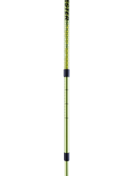 Палки для скандинавской ходьбы Forester, 67-135 см, 3-секционные, болотный/жёлтый, фото 2